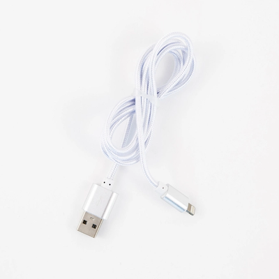 Cabo USB-C trançado carregamento rápido, 1 m